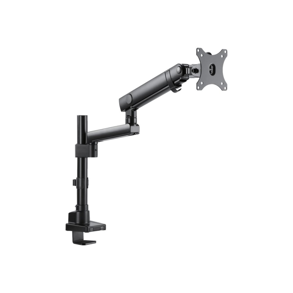 V7 Professional Touch Adjust DMPRO2TA-3N - Mounting kit - adjustable arm - for monitor - plastic, aluminum, steel - black - screen size: 17in-32in - desk-mountable - for V7 L270E-3N