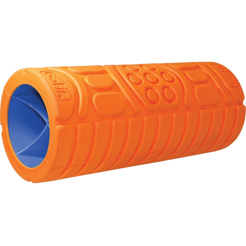 GoFit 13in Extreme Foam Roller - Orange - Foam