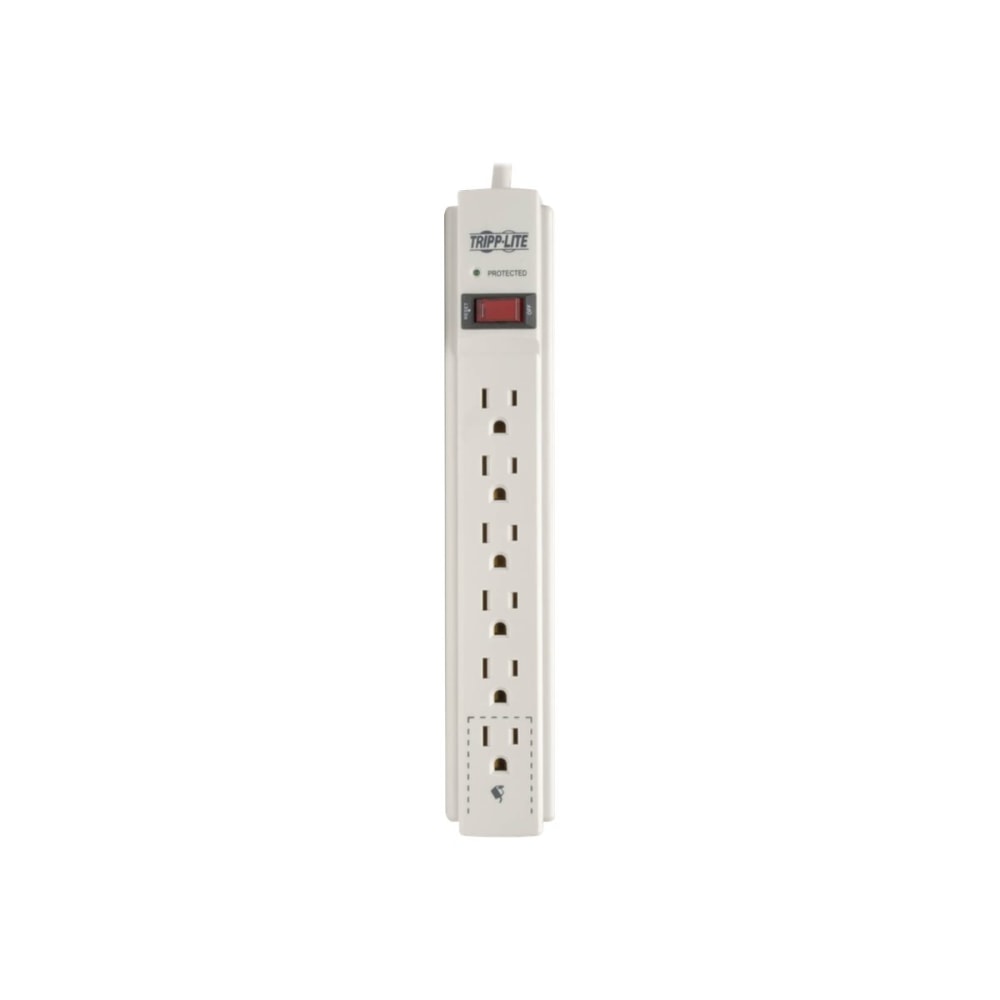 Tripp Lite Surge Protector Power Strip 120V 6 Outlet 6ft Cord 790 Joule TAA GSA