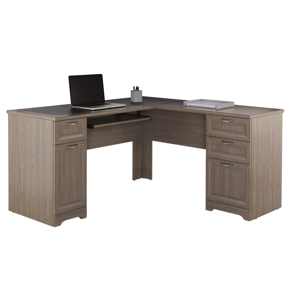 Realspace Magellan 59inW L-Shape Corner Desk, Gray