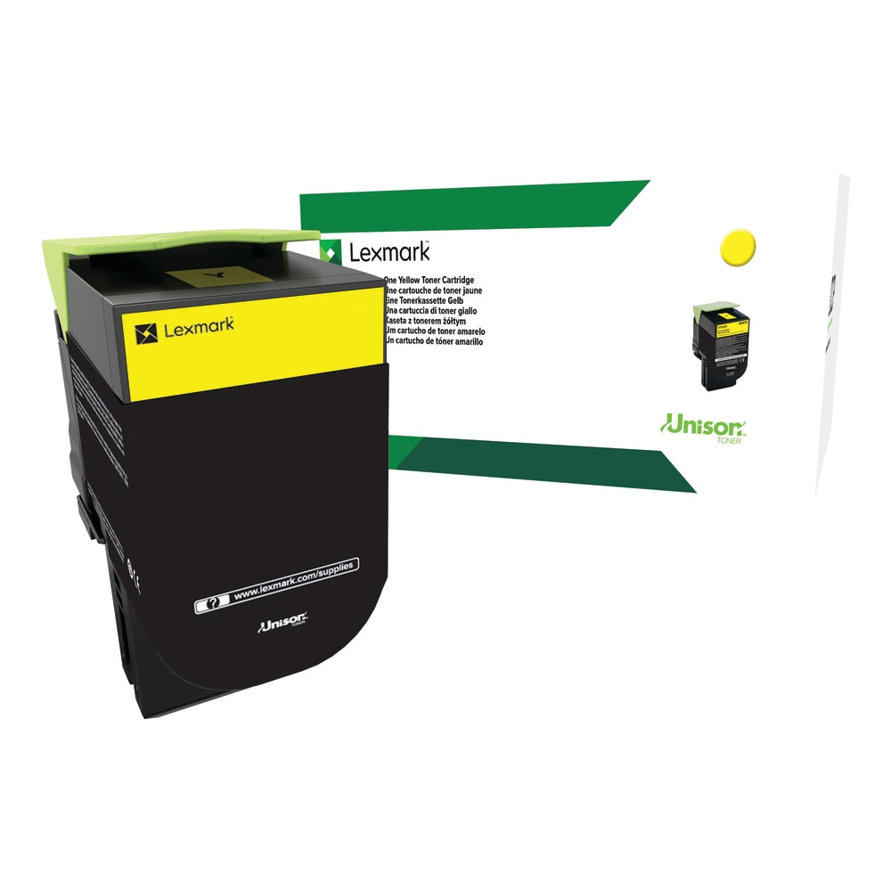 Lexmark 71B10Y0 Yellow Return Program Toner Cartridge