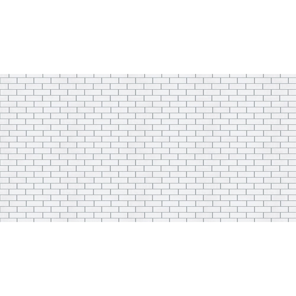 Pacon Fadeless Bulletin Board Art Paper, White Subway Tile, 48in x 50ft