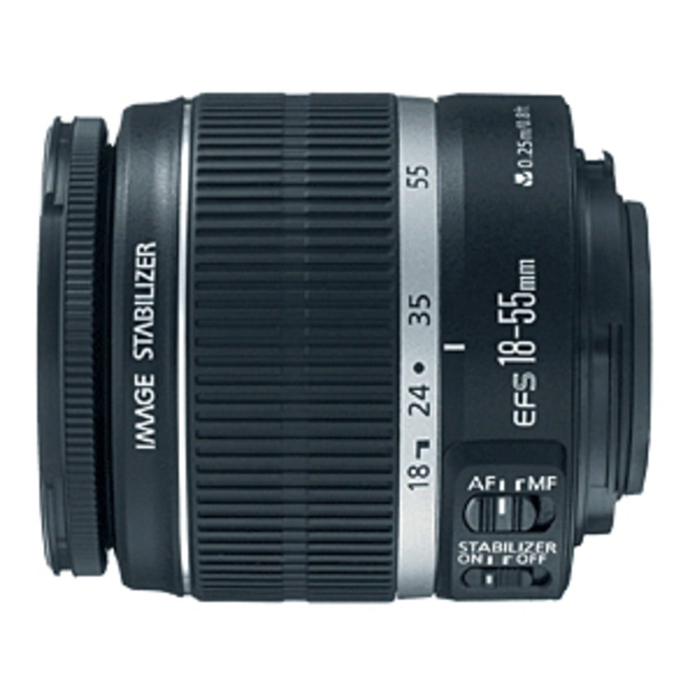 Canon EF-S 18-55mm f/3.5-5.6 IS Zoom Lens - f/3.5 to 5.6