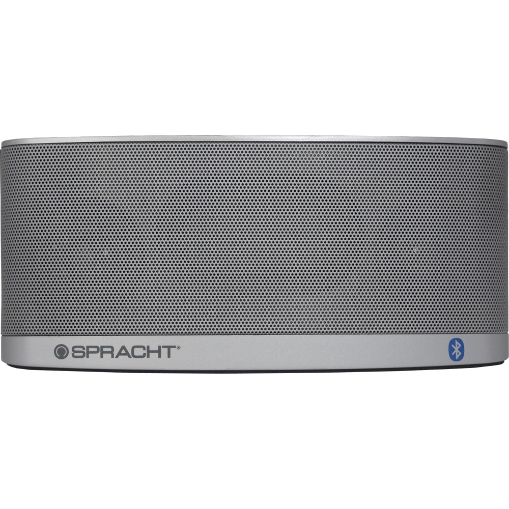 Spracht Blunote2.0 Portable Bluetooth Speaker, Silver