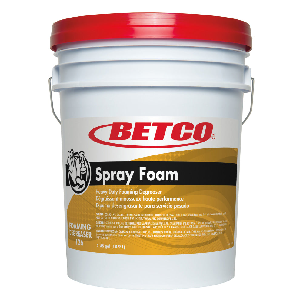 Betco Spray Foam Degreaser, 640 Oz Bottle