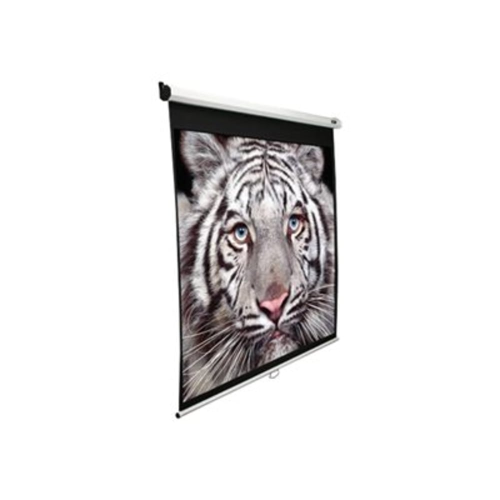 Elite Screens Manual SRM Series M113NWX-SRM - Projection screen - ceiling mountable, wall mountable - 113in (113 in) - 16:10 - MaxWhite - white