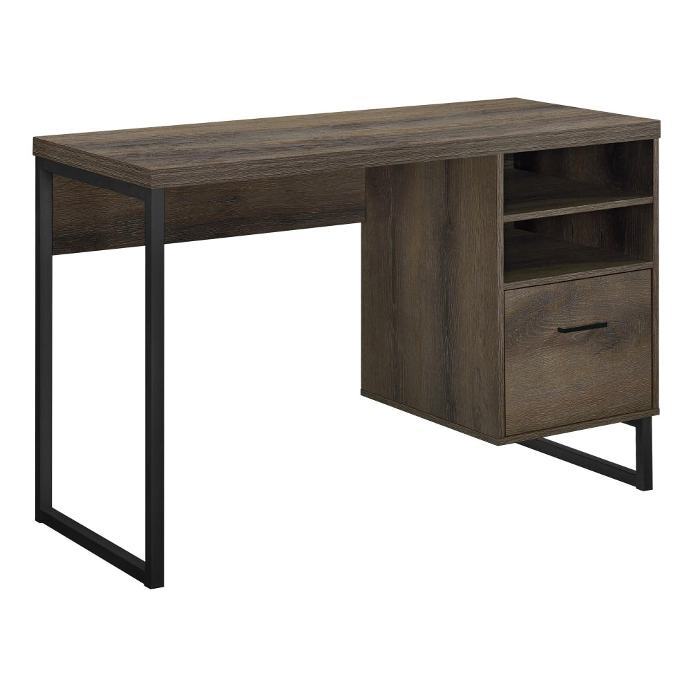 Ameriwood Home Candon 45inW Computer Desk, Medium Brown