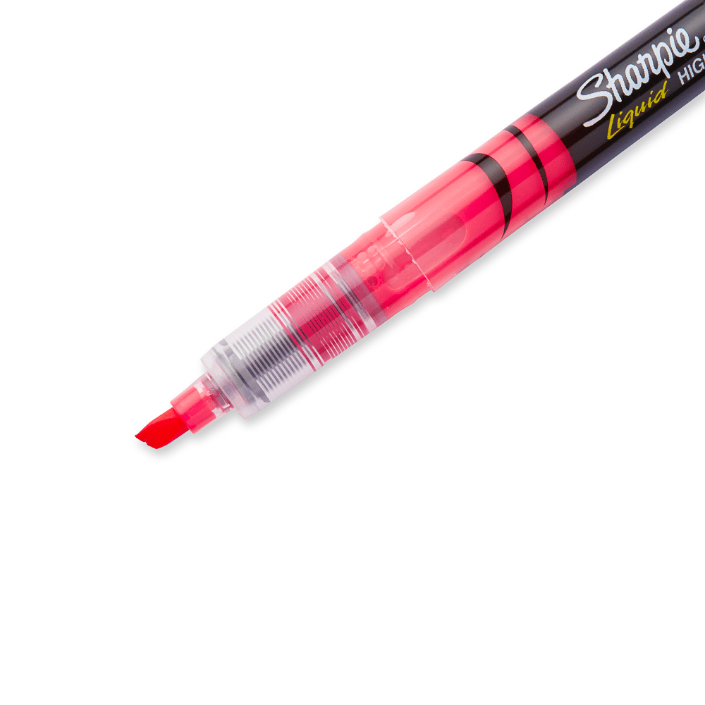 Sharpie Accent Liquid Pen-Style Highlighter, Fluorescent Pink