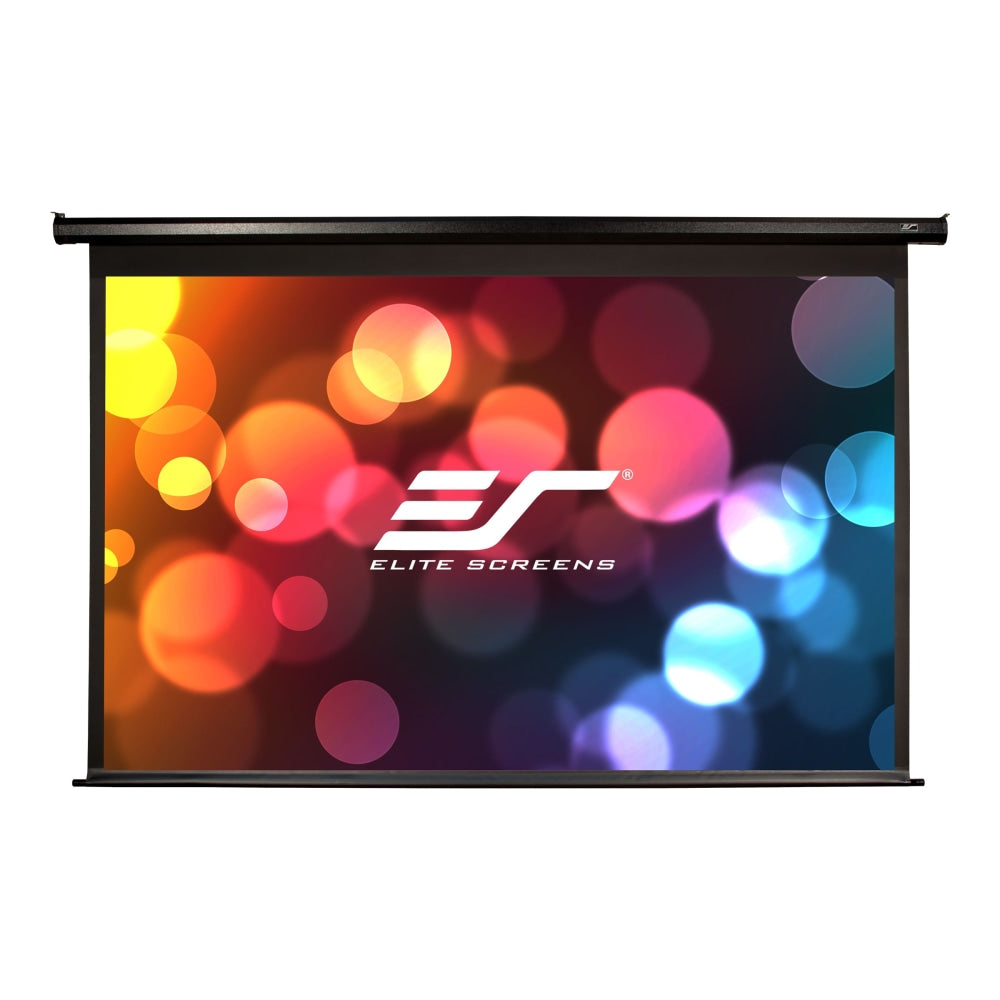 Elite Spectrum Series Electric106X - Projection screen - ceiling mountable, wall mountable - motorized - 106in (105.9 in) - 16:10 - MaxWhite - black