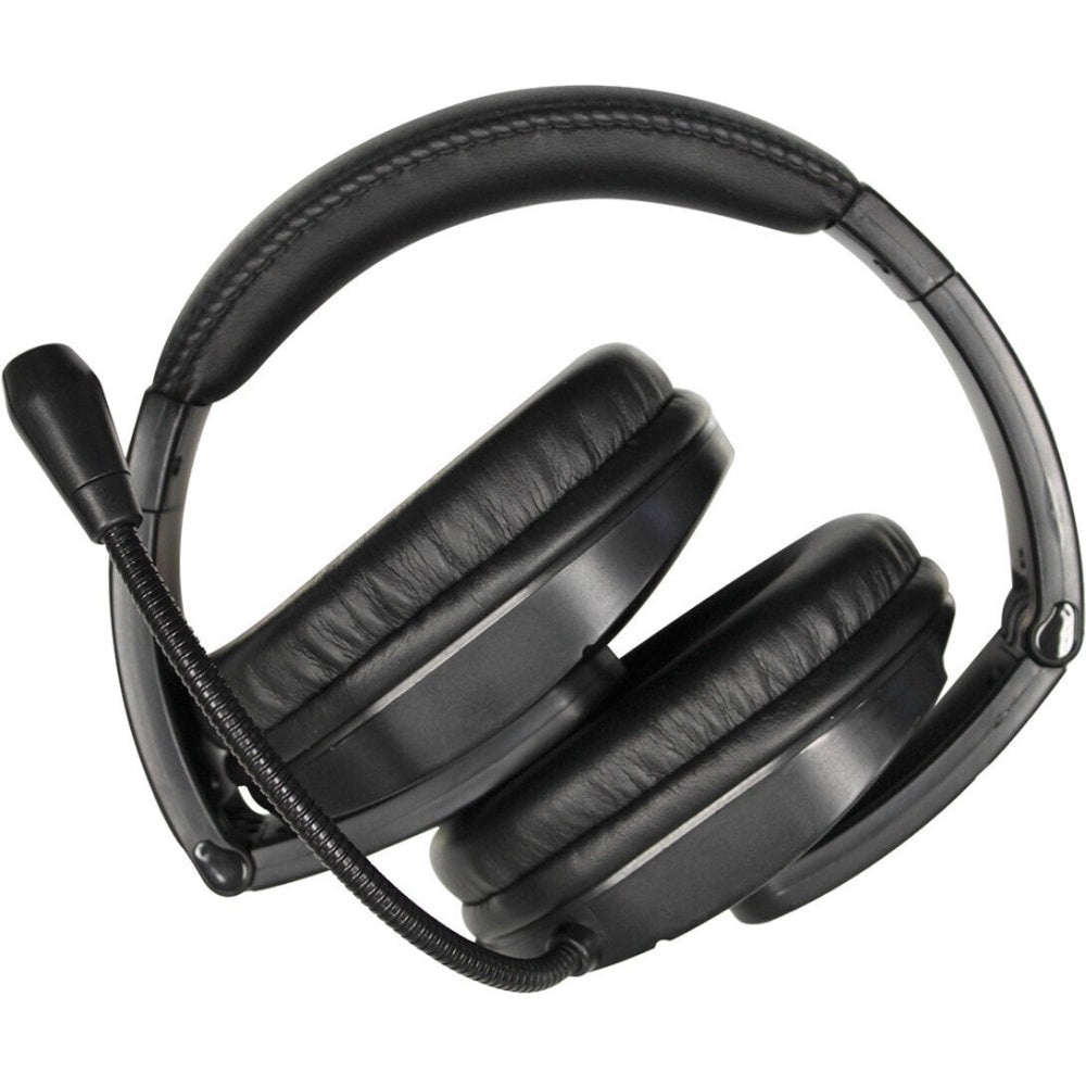 Hamilton Buhl MACH-2C Headset - Stereo - USB Type C - Wired - 32 Ohm - 50 Hz - 20 kHz - Over-the-head - Binaural - Circumaural - 5 ft Cable - Noise Cancelling, Omni-directional, Electret, Condenser Microphone