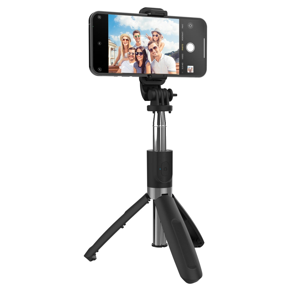 HyperGear SnapShot Wireless Selfie Stick, 7-1/2inH x 1-7/16inW x 1-13/16inL, Black, HPL15437