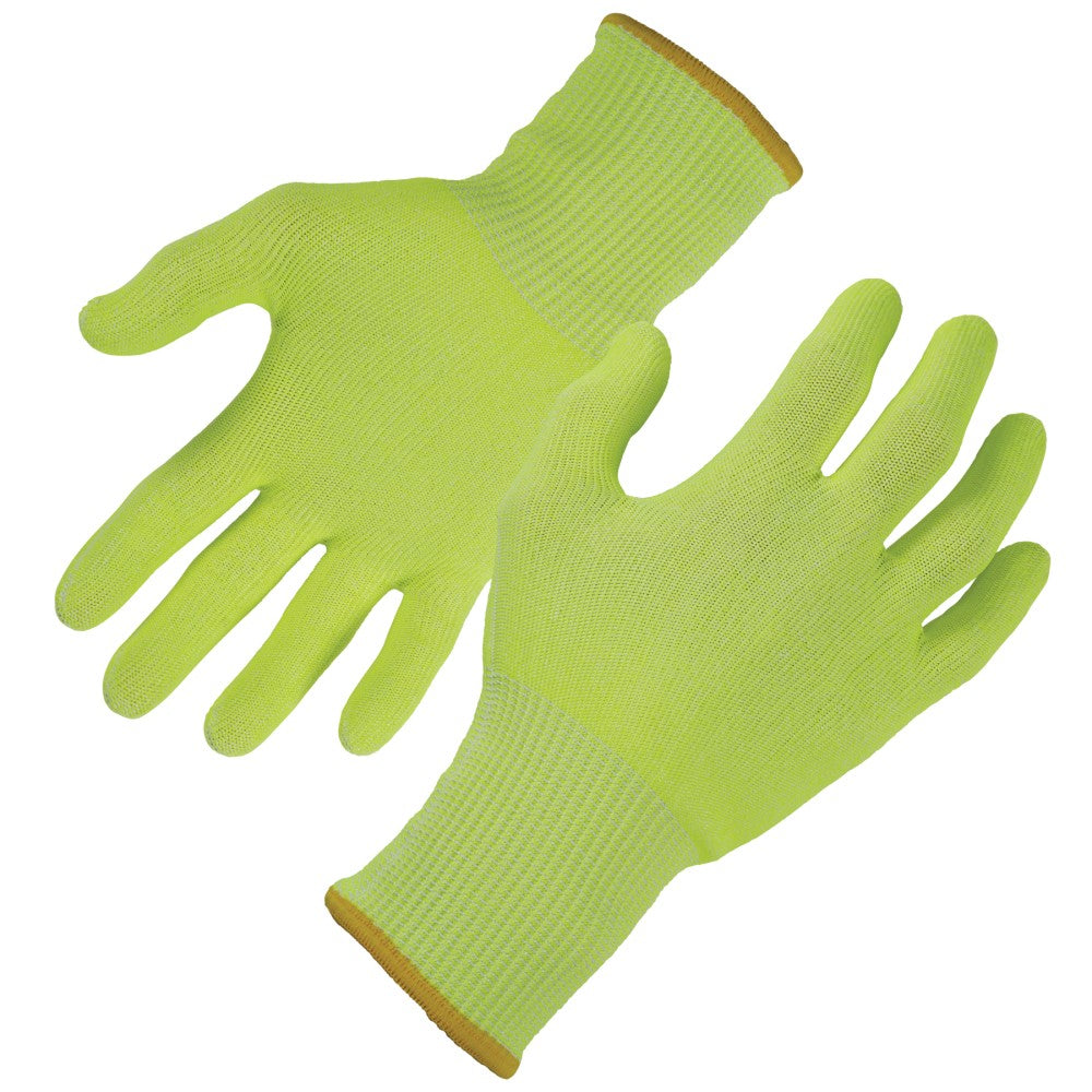 Ergodyne ProFlex 7040 Polyethylene Food Grade Gloves, Large, Lime, Case Of 144 Pairs