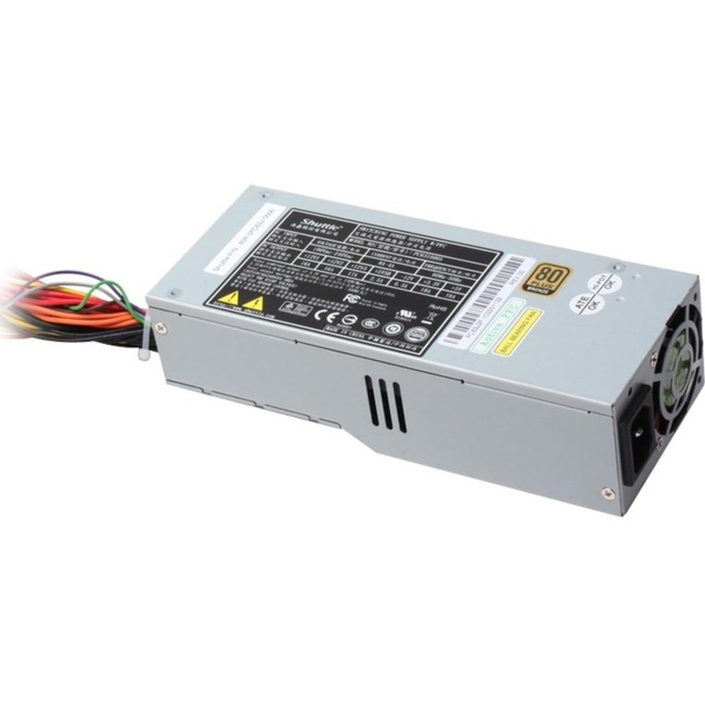 Shuttle PC63J - Power supply (internal) - ATX12V 2.3 - 80 PLUS Bronze - AC 100-240 V - 500 Watt - active PFC - for Shuttle SZ87R6; XPC SG41J1, SH55J2, SH67H3, SH67H7, SH87R6, SX58J3, SX79R5, SZ77R5