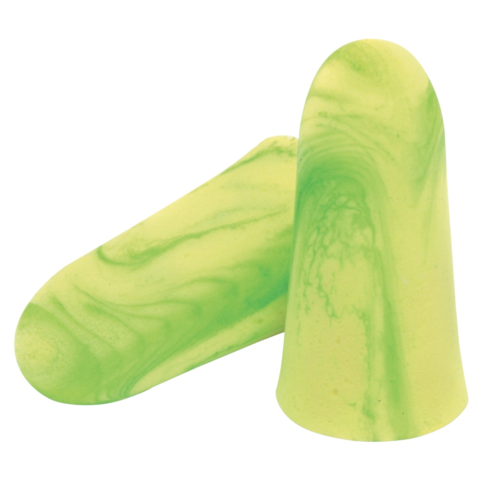 Goin Green Foam Earplugs, Foam, Green, Uncorded, Box