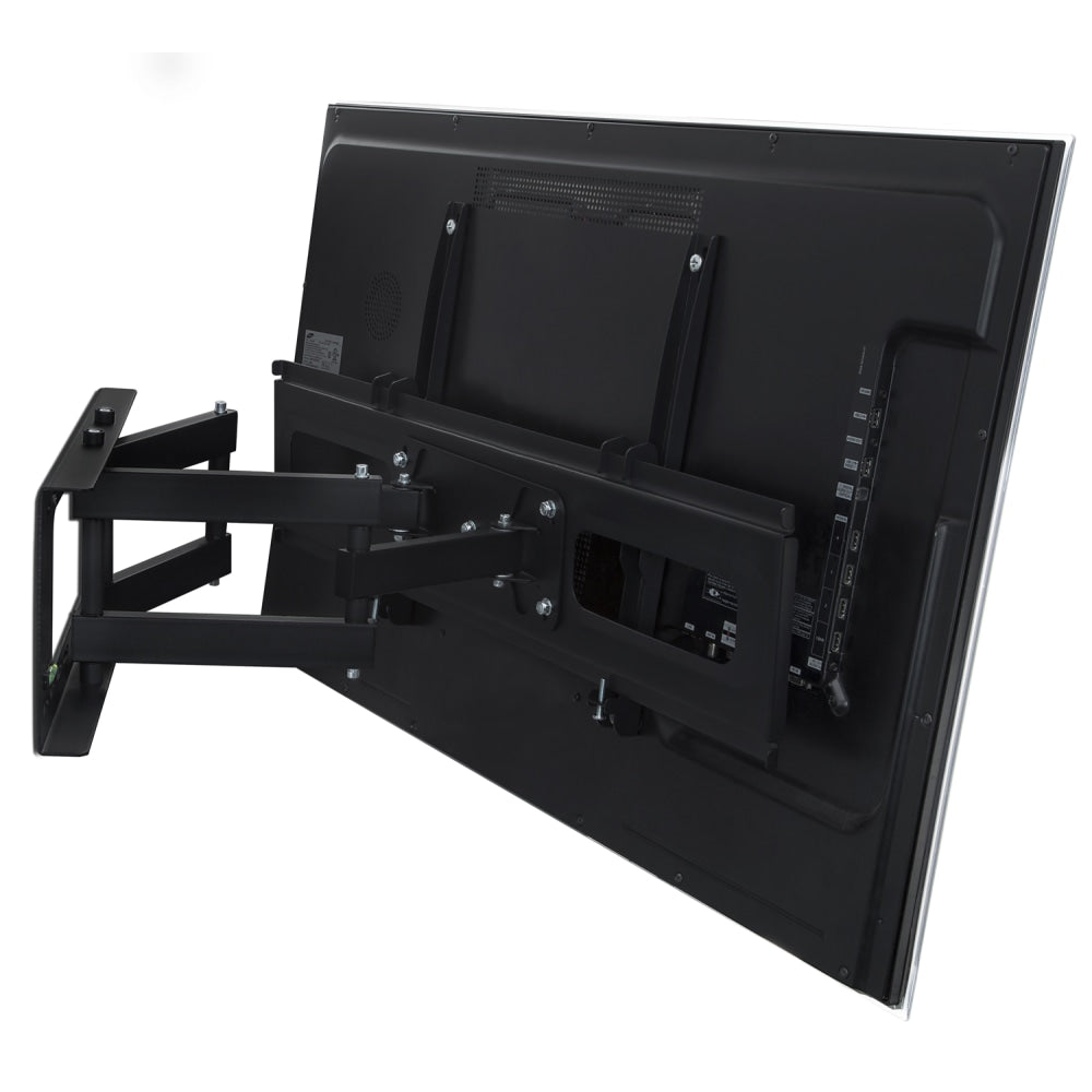 Mount-It! MI-349B Articulating TV Wall Mount, 12inH x 30inW x 3inD, Black