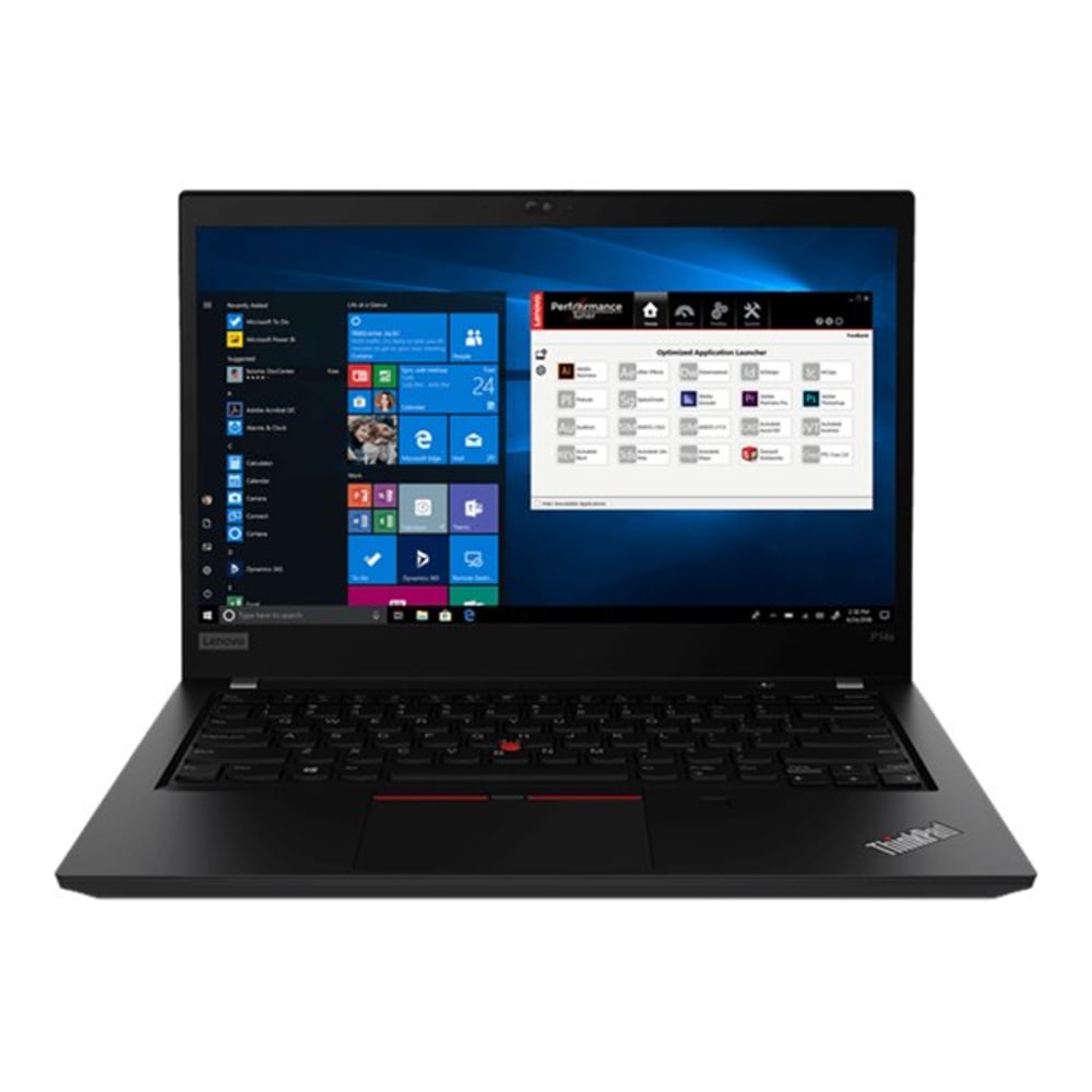 Lenovo ThinkPad P14s Gen 1 20S4002LUS 14in Mobile Workstation  - 1920 x 1080 - Intel Core i5 i5-10310U Quad-core 1.60 GHz - 8 GB RAM - 256 GB SSD - Glossy Black - Windows 10 Pro - NVIDIA Quadro P520 with 2 GB