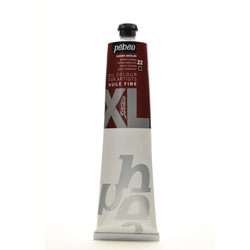 Pebeo Studio XL Oil Paint, 200 mL, Burnt Sienna, Pack Of 2