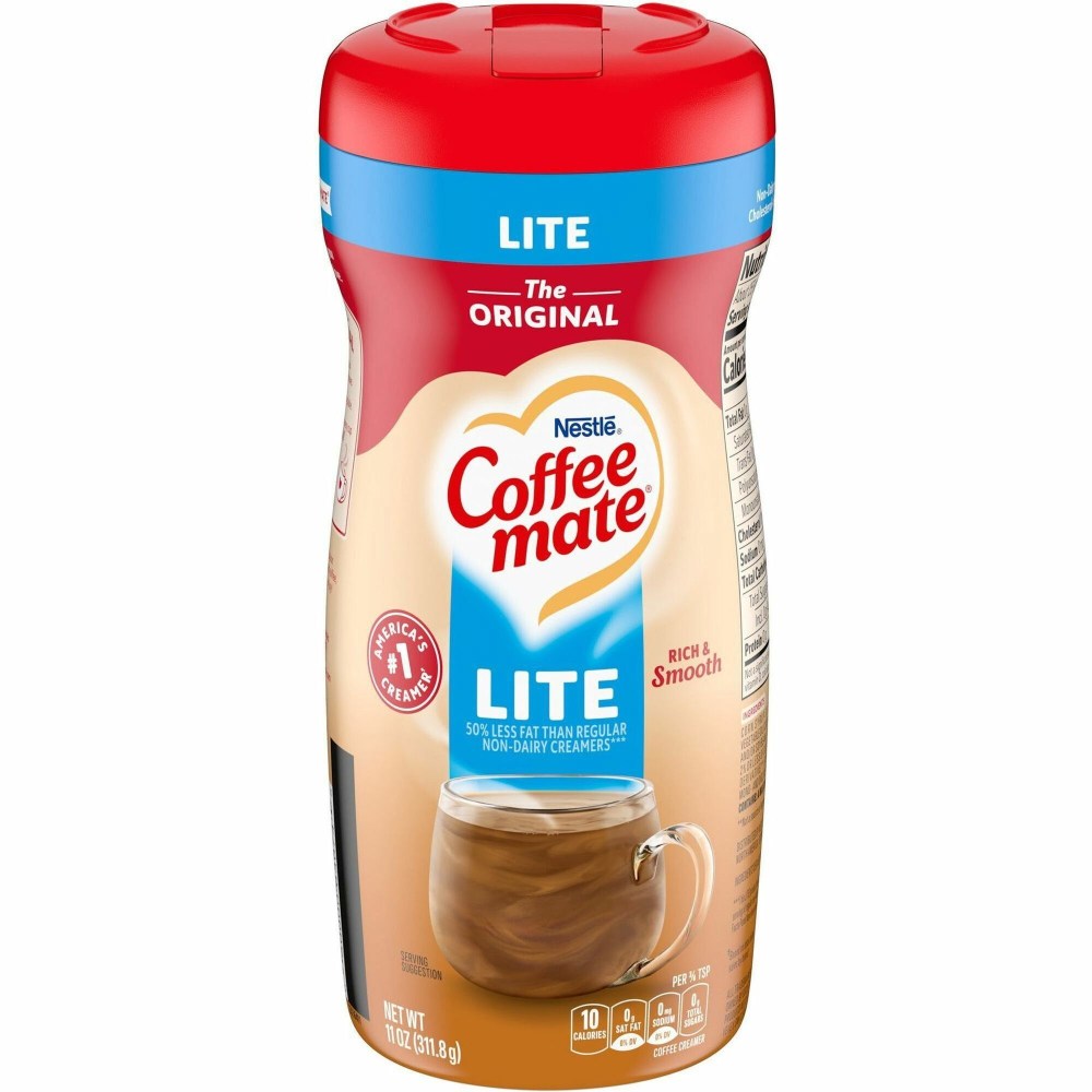 Nestle Coffee-mate Powdered Creamer Canister, Original Lite, 11 Oz