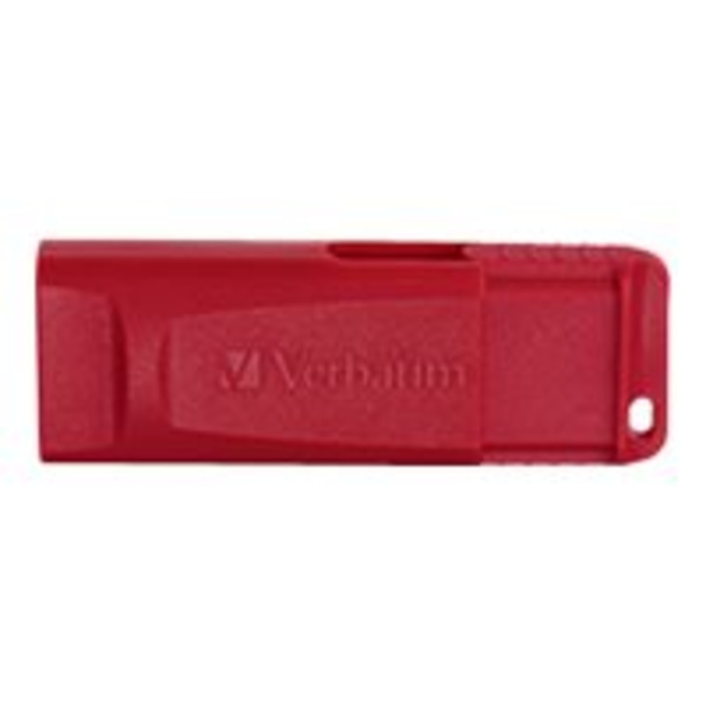 Verbatim Store"nGo USB Flash Drive, 128GB, Red