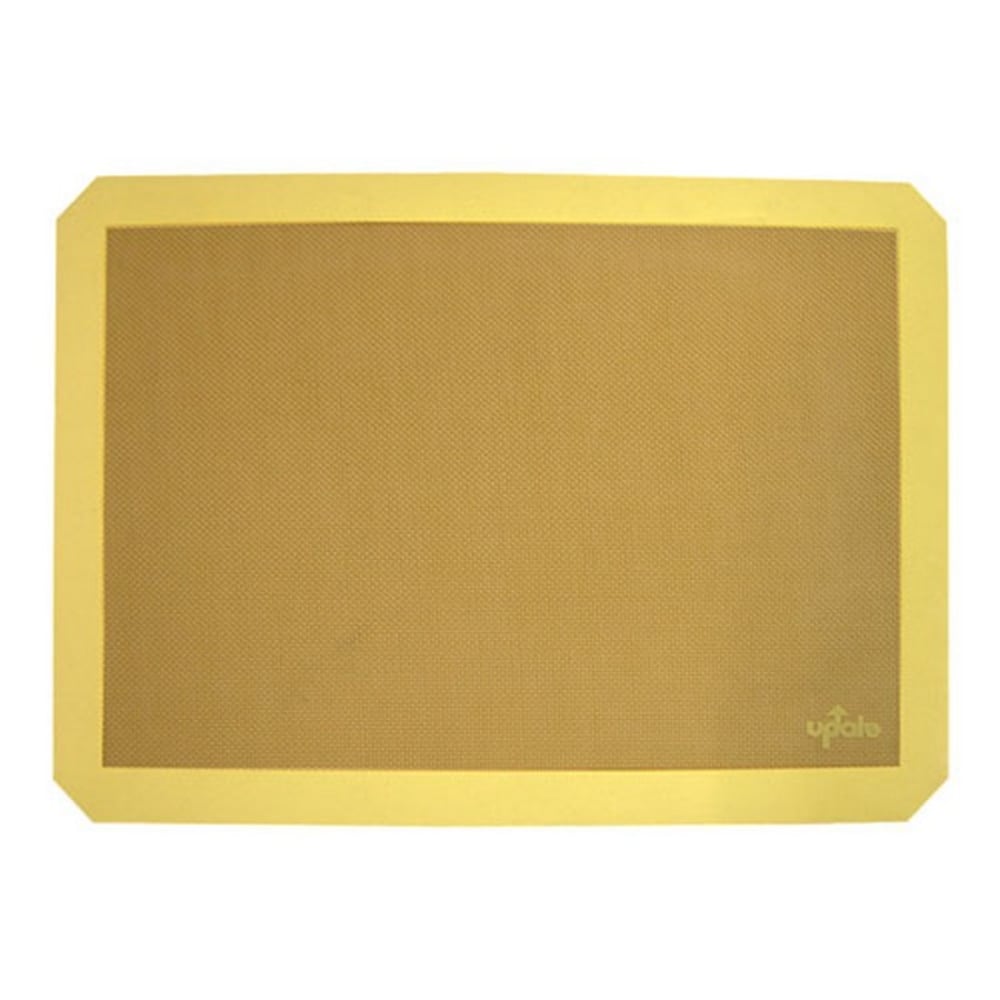 Winco Full-Size Silicone Baking Mat, 24-1/2in x 16-1/2in, Yellow