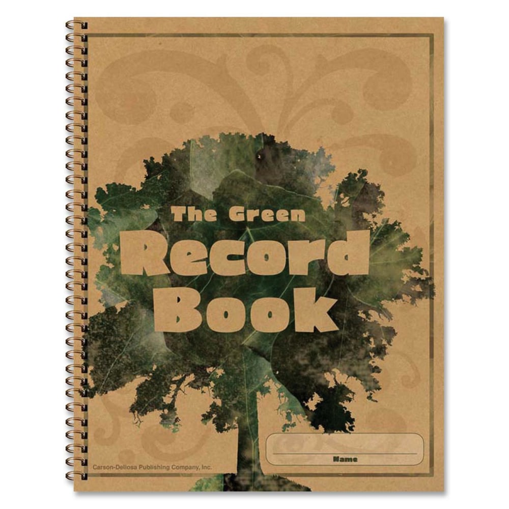 Carson-Dellosa Green 100% Recycled Record Book