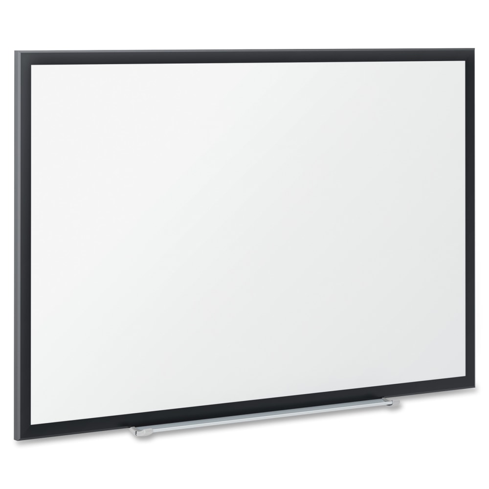 Quartet Classic TAA Compliant Magnetic Dry-Erase Whiteboard, 48in x 96in, Aluminum Frame With Black Finish