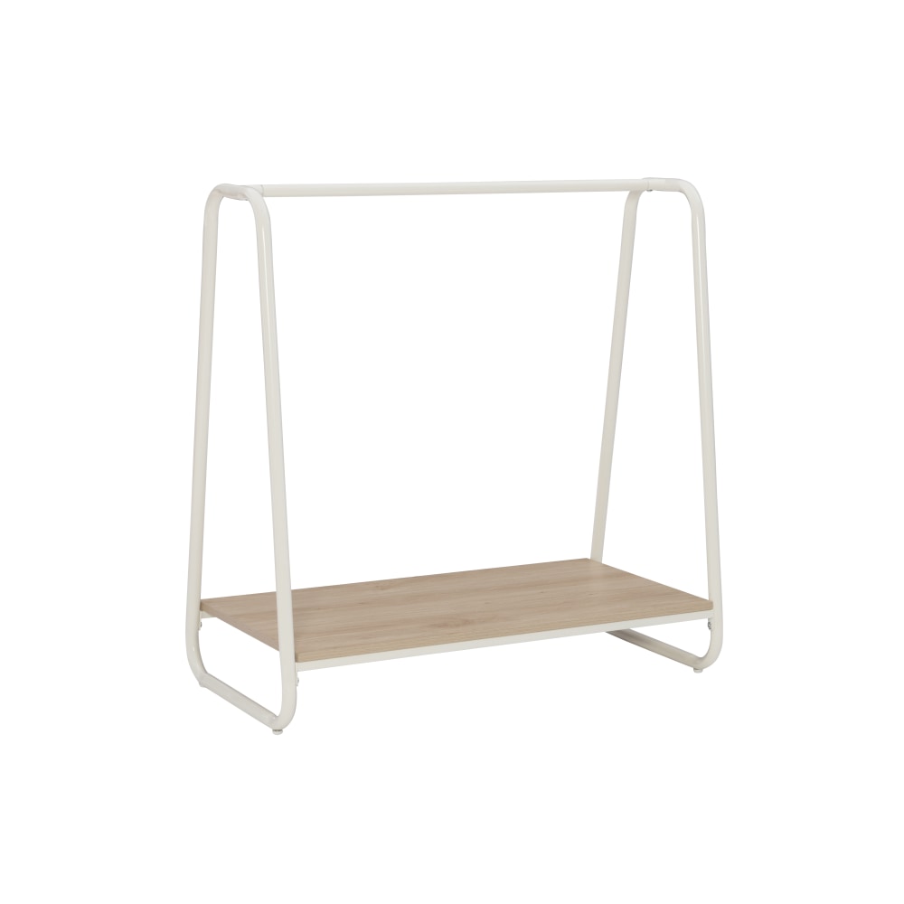 Linon Blaisdell Clothing Rack, 36inH x 35inW x 17-1/2inD, White