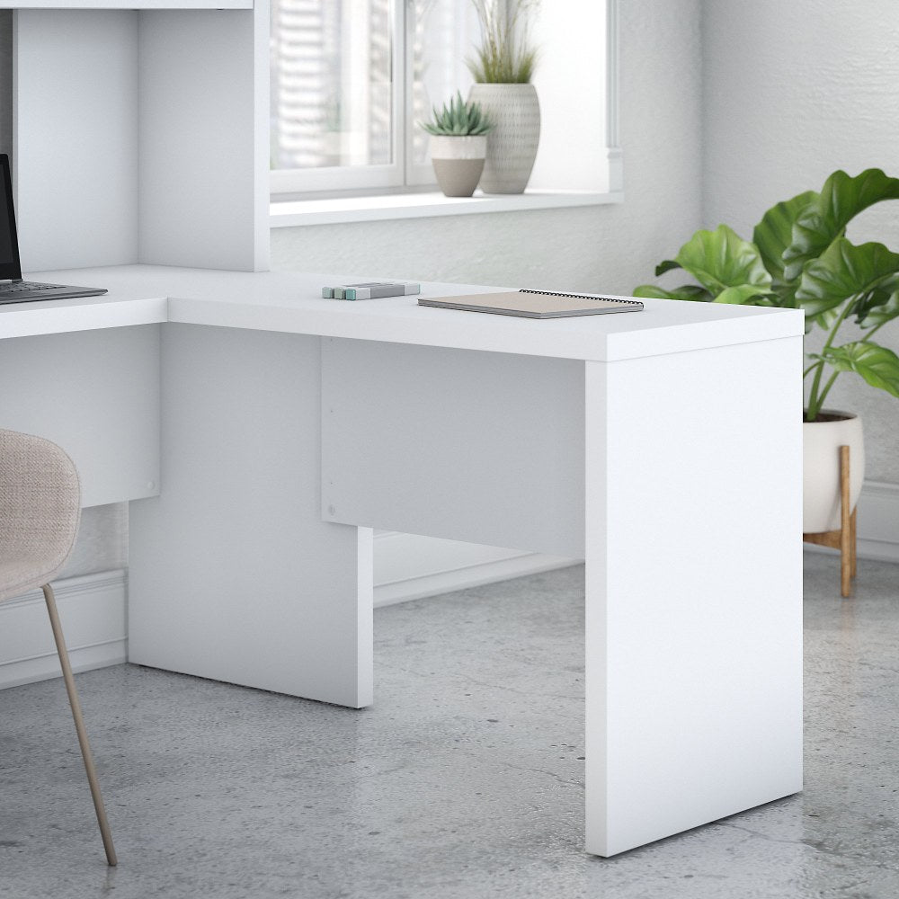 Bush Business Furniture Echo 36inW Desk Return, Pure White