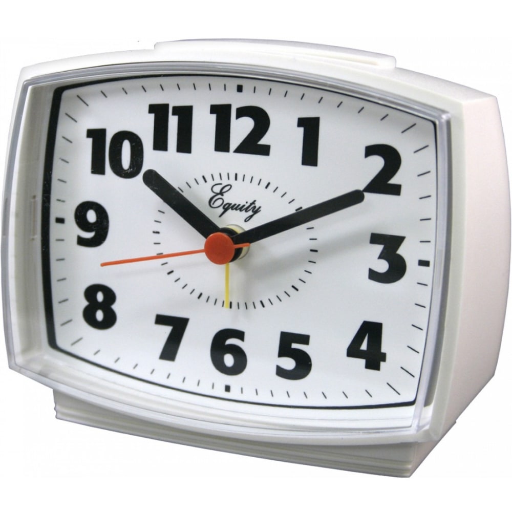 La Crosse Technology 33100 Electric Analog Alarm Clock - Analog - Electric - White