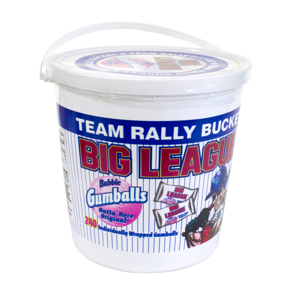 Big League Chew Team Bucket, Bucket Of 240 Pieces