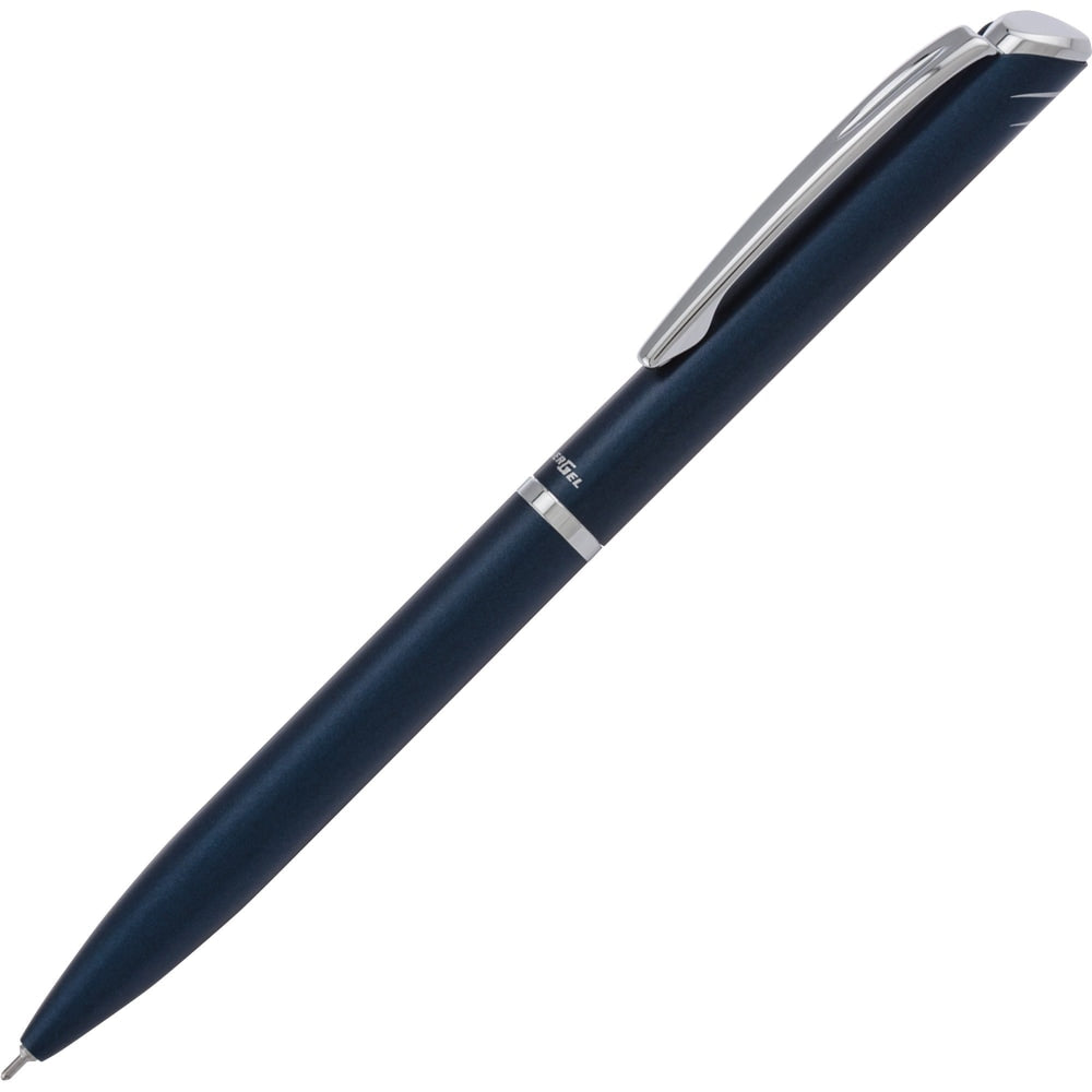 Pentel Style Liquid Gel Pen, Medium Point, 0.7 mm, Blue Barrel, Black Ink