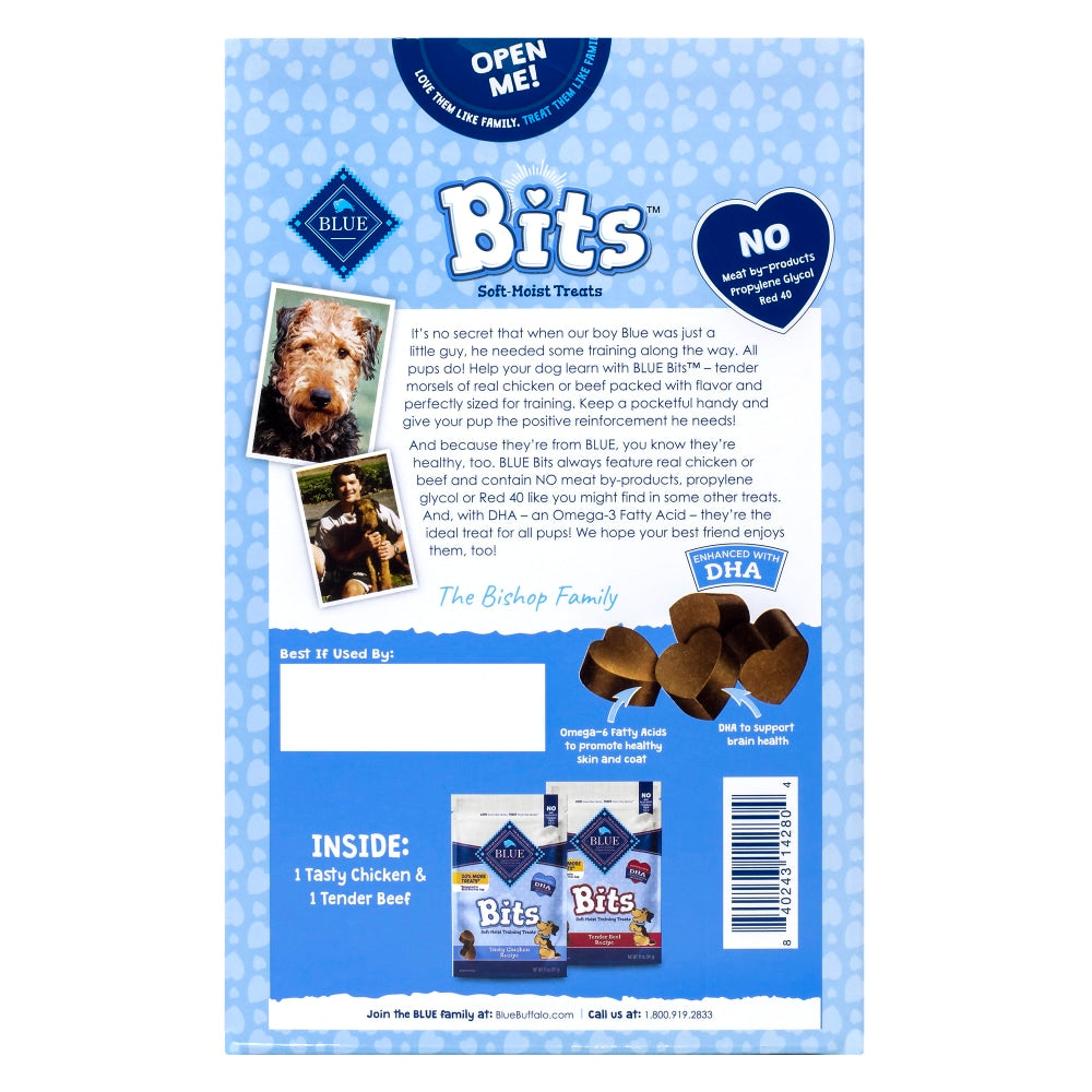 Blue Buffalo Bits Chicken And Beef Dog Training Treats Variety Pack