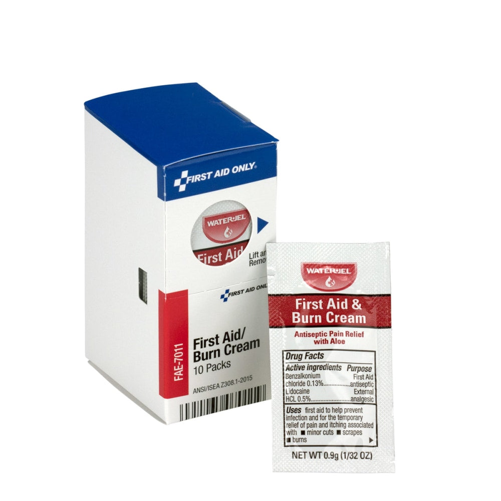 First Aid Burn Cream, 10 Packets/Box