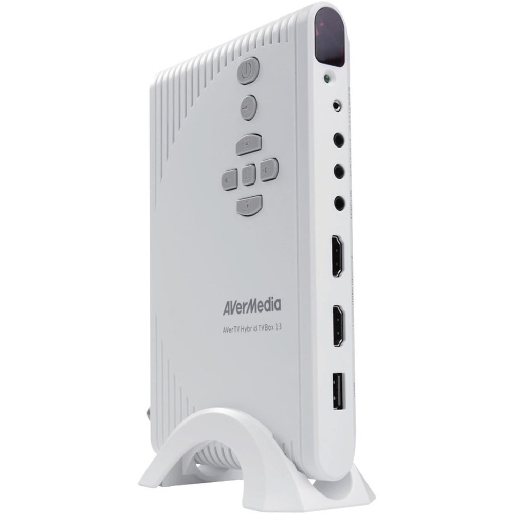 AVerMedia AVerTV Hybrid TVBox 13 A200P - Functions: TV Tuning, Video Scaling - 1920 x 1080 - ATSC, Clear QAM, NTSC - VGA - USB - Audio Line Out