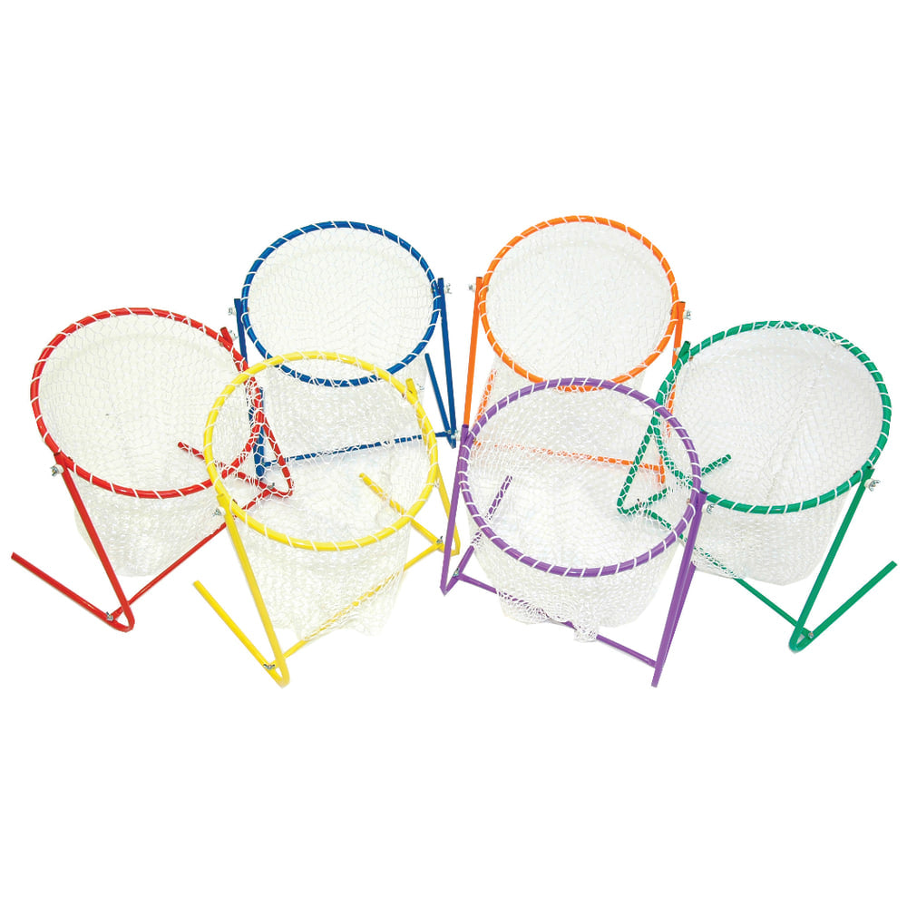 Champion Sports Target Net Set, Assorted Colors, Pack Of 6