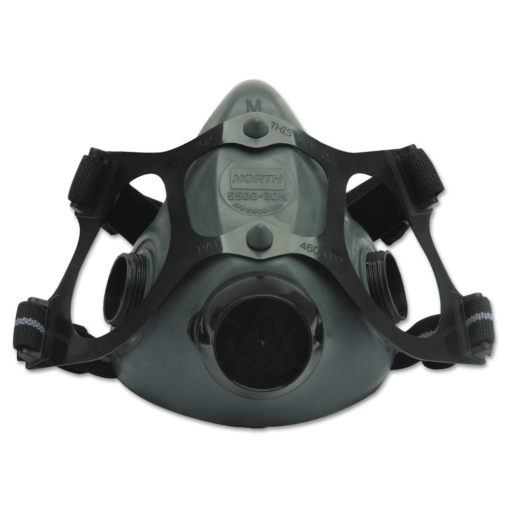 3M 5500 Series Low-Maintenance Half Mask Respirator, Medium