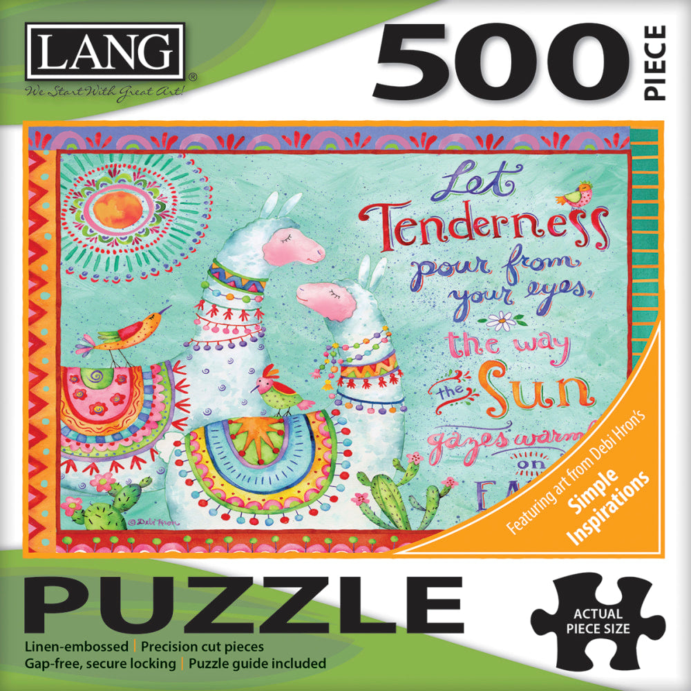 Lang 500-Piece Jigsaw Puzzle, Tenderness