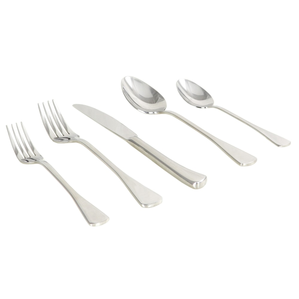 Gibson Elite Monteverdi 20-Piece Flatware Set, Silver