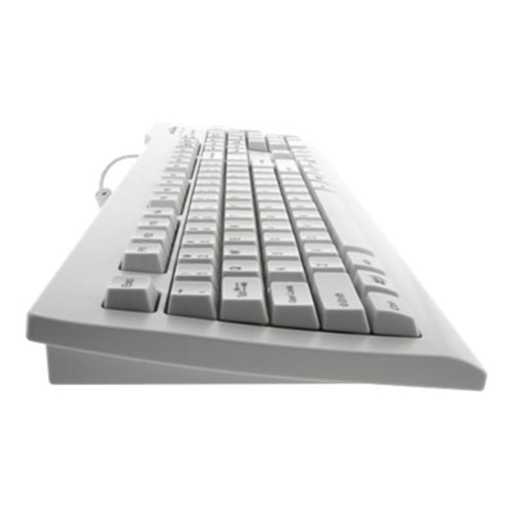 Seal Shield Silver Seal Glow Waterproof - Keyboard - backlit - USB - QWERTY - US - white