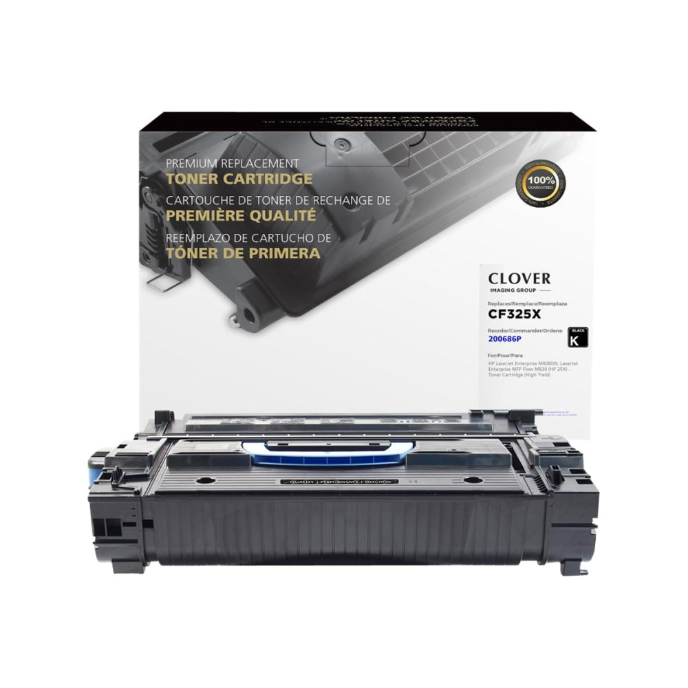 Clover Imaging Group Remanufactured Black Premium Replacement High Yield Toner Cartridge Replacement For HP 25X, CF325X