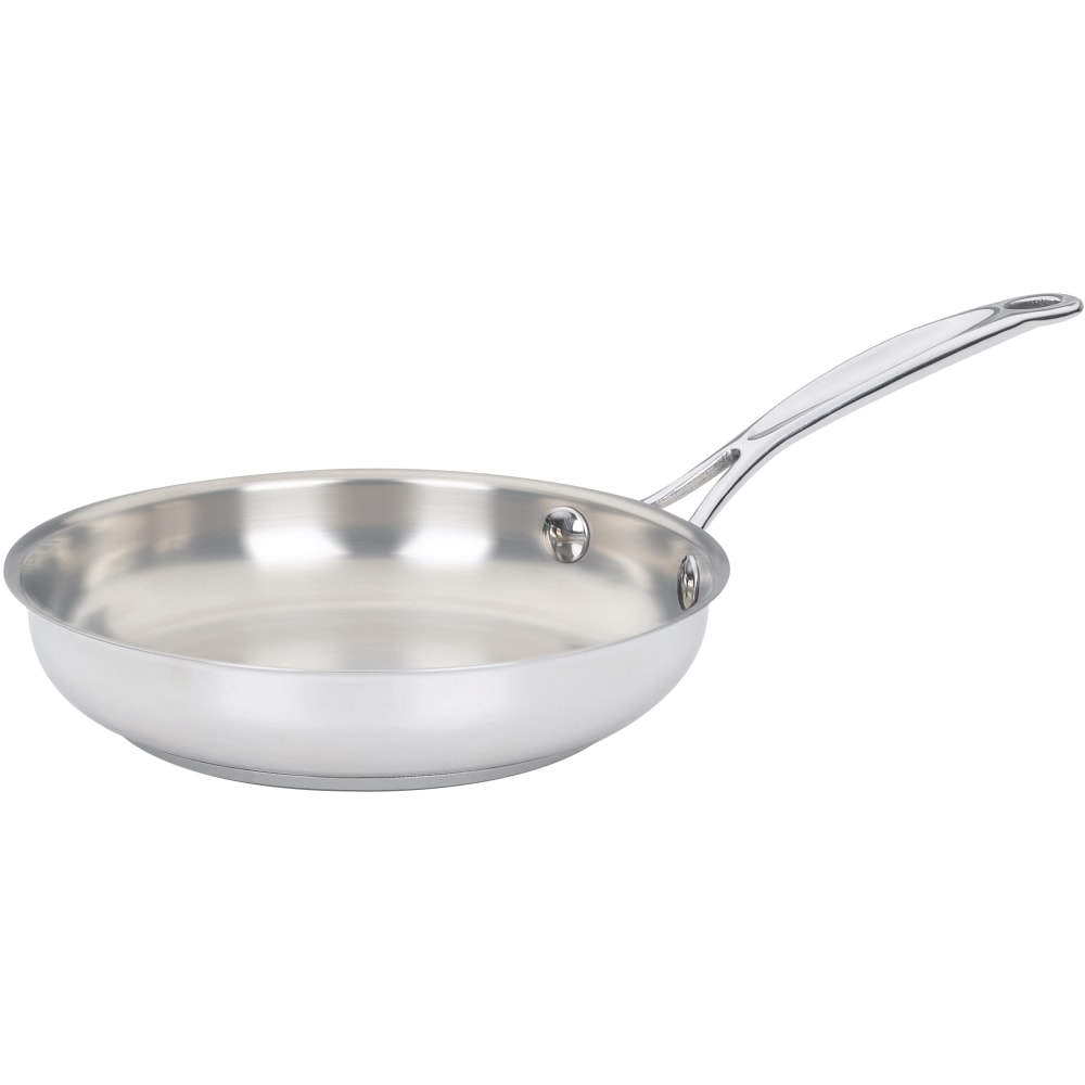 Cuisinart Chef's Classic Stainless Open Skillet, 8in, Silver