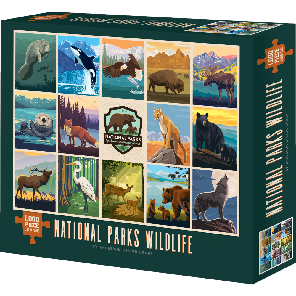 Willow Creek Press 1,000-Piece Puzzle, National Parks