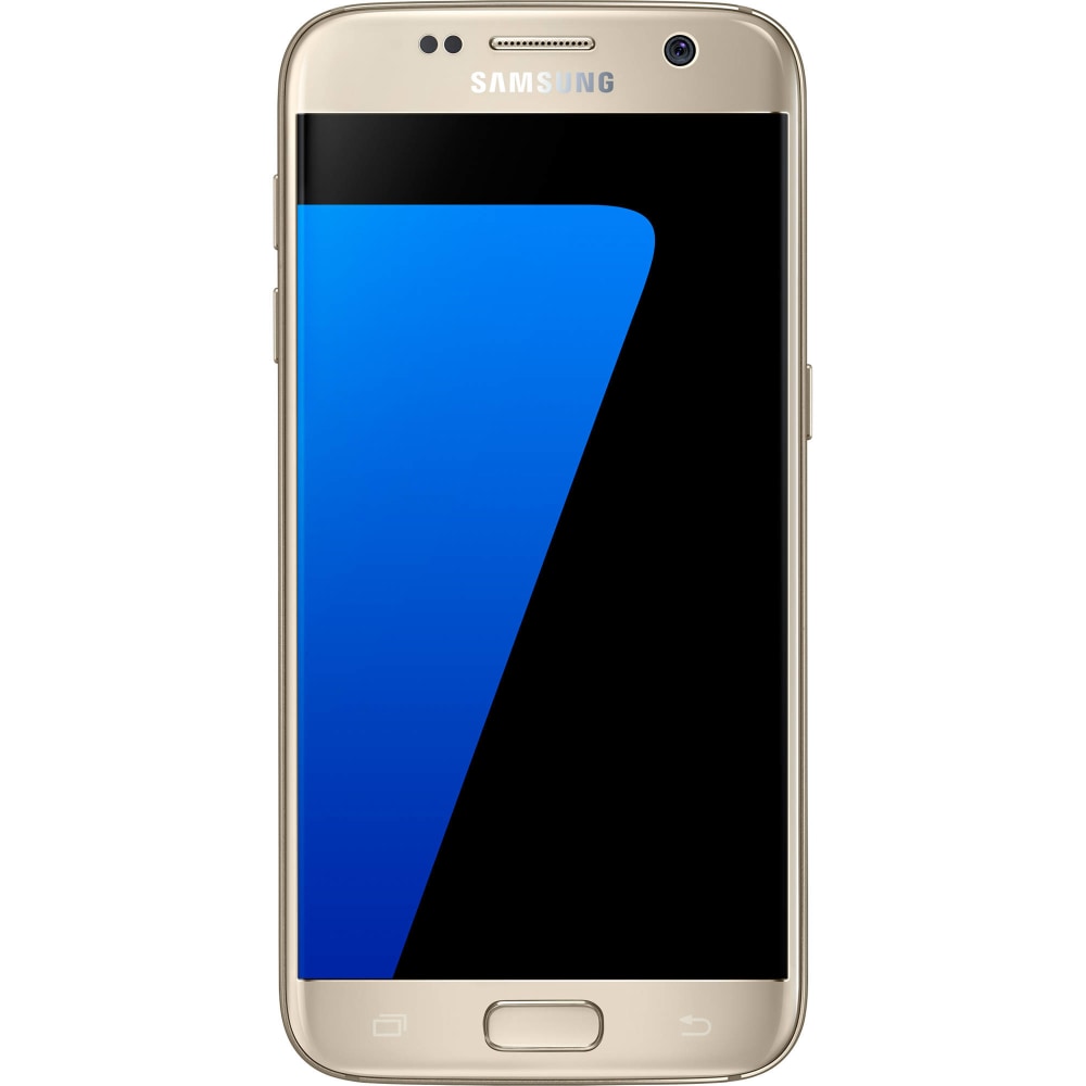 Samsung Galaxy S7 G930V Refurbished Cell Phone, Gold, PSC100193