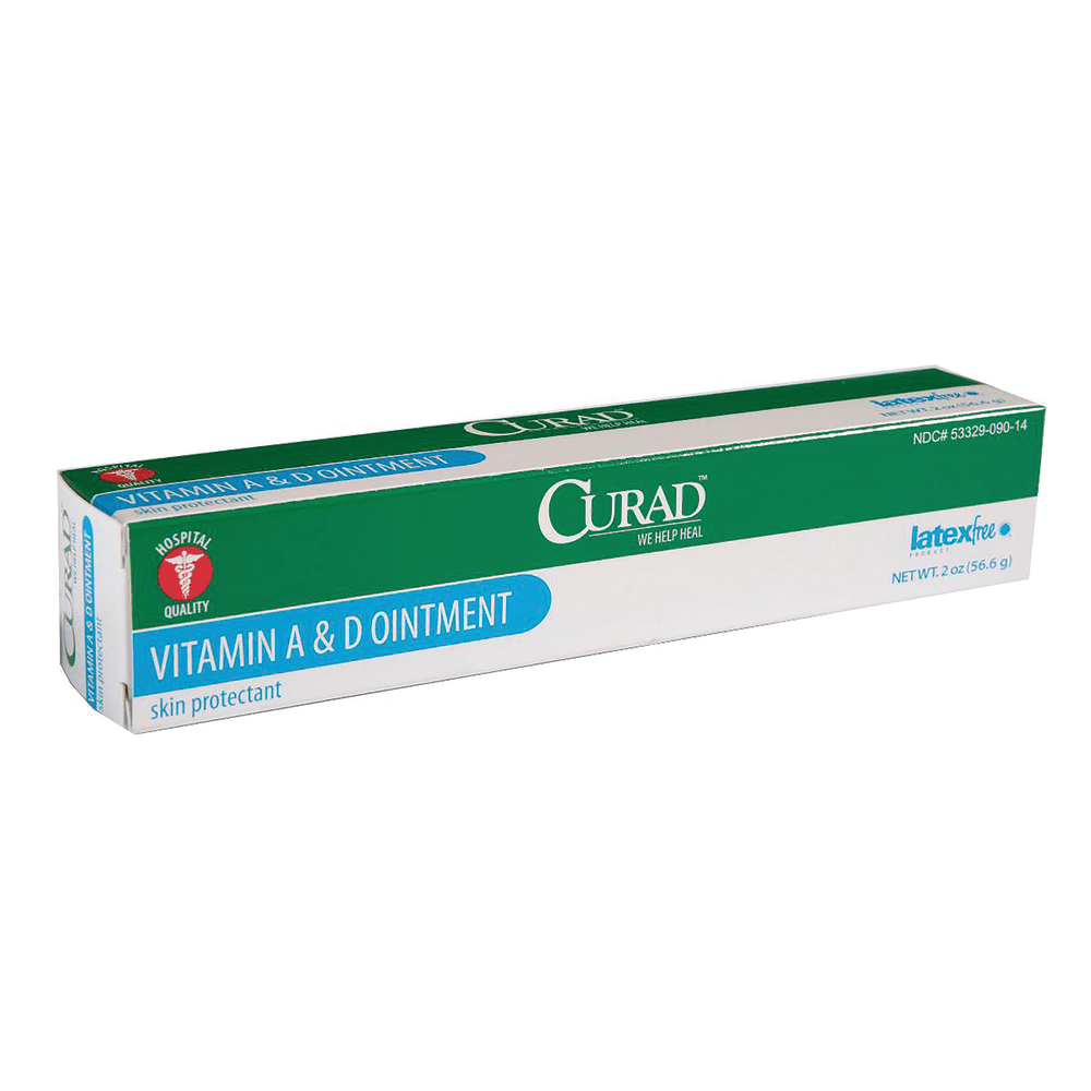 CURAD A&D Ointment, 2 Oz Tubes, Box Of 12 Tubes