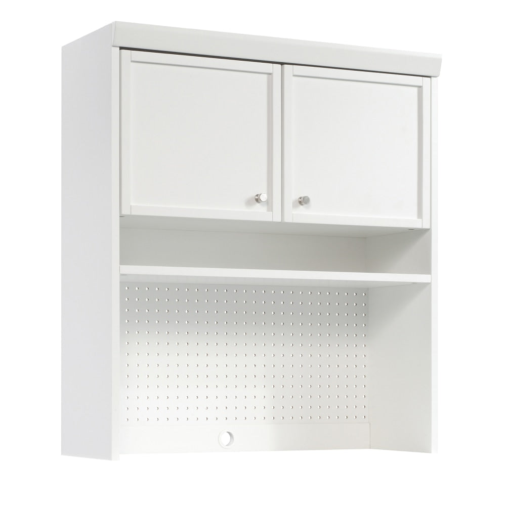 Sauder Craft Pro Series Hutch For Storage Cabinet/Table, White