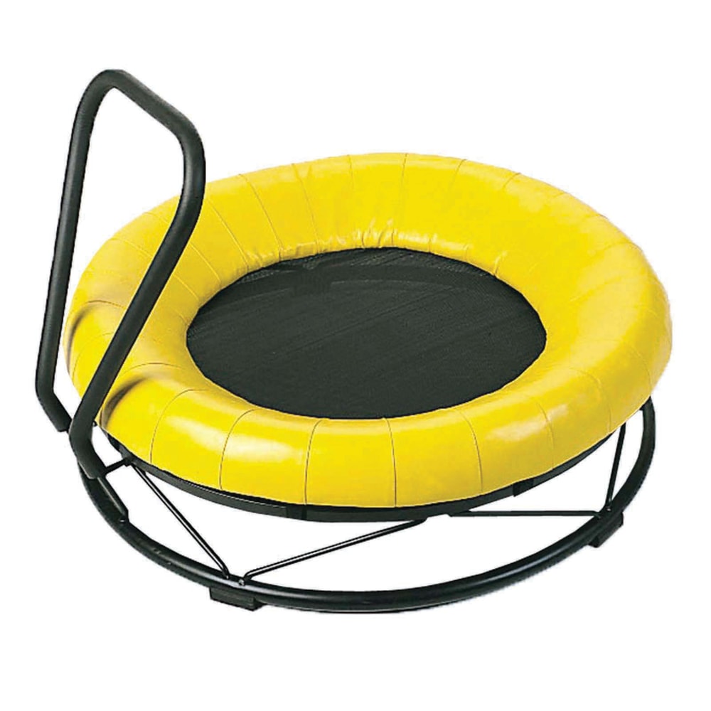 Gonge Mono Trampoline, 12-1/8inH x 40-1/2inW x 40-1/2inD, Yellow/Black