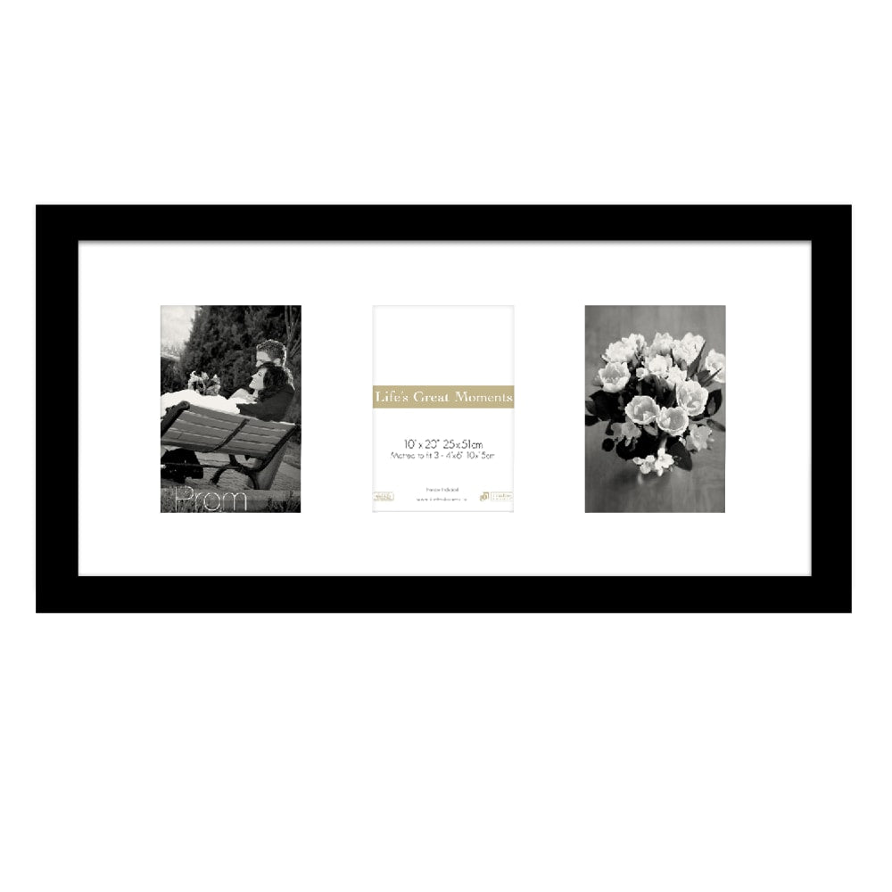 Timeless Frames Lifes Great Moments Frame, 10in x 20in, Black