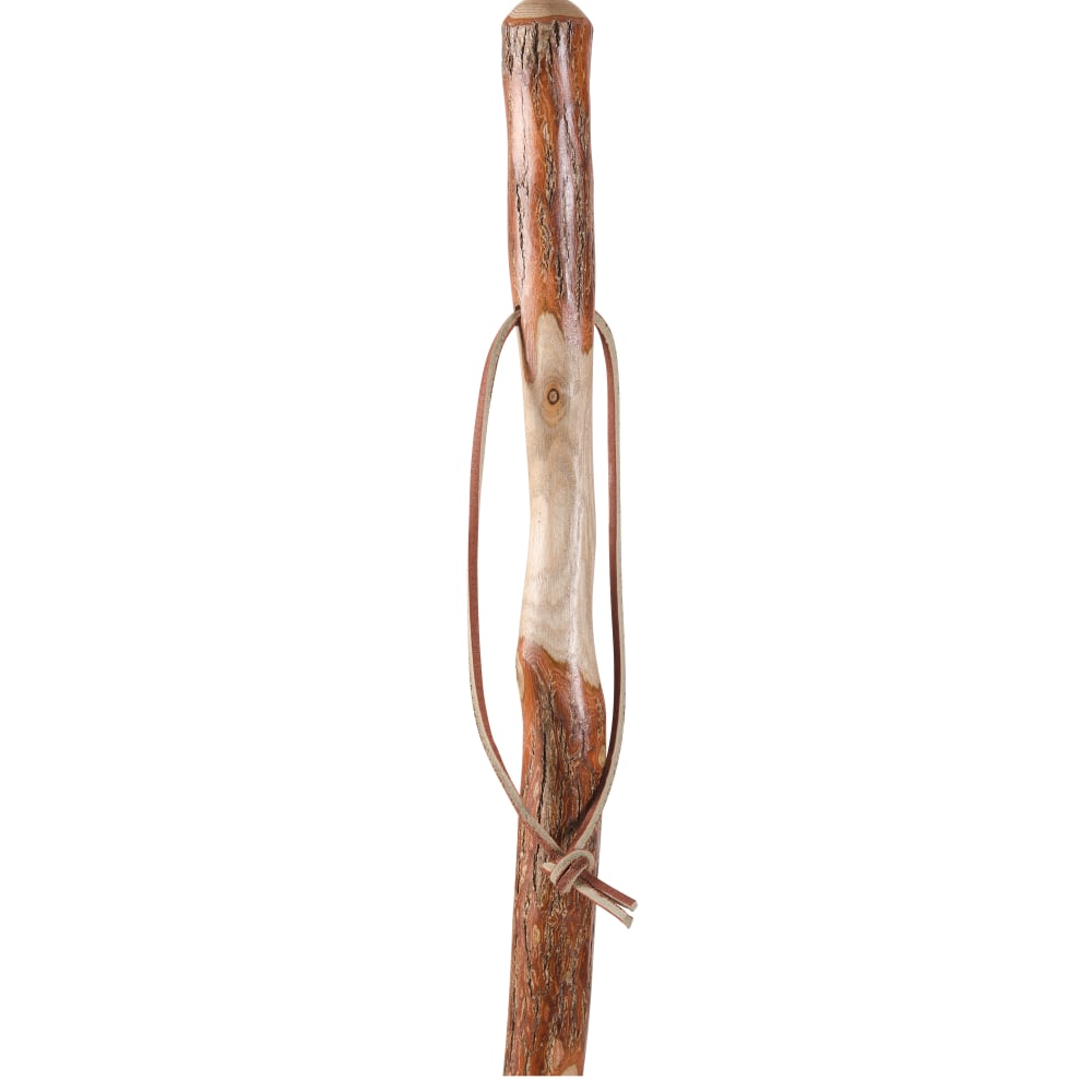 Brazos Walking Sticks Twisted Sassafras Handcrafted Walking Stick, 58in