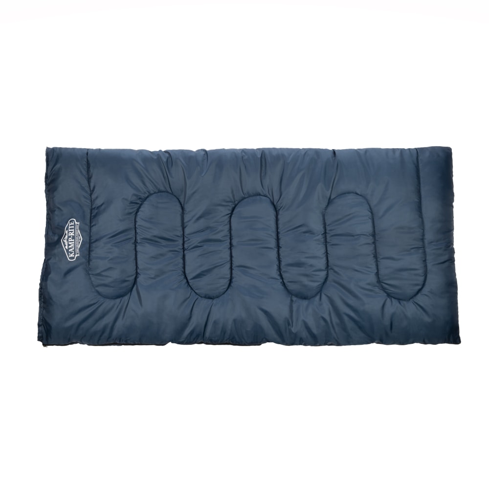 Kamp-Rite Envelope 25 deg. Sleeping Bag, 36in x 78in, Blue