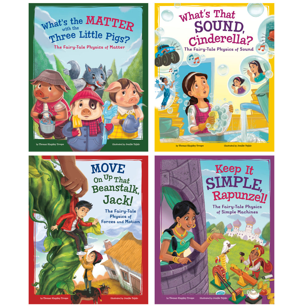 Capstone Publishing STEM-Twisted Fairy Tales, Set Of 4 Books